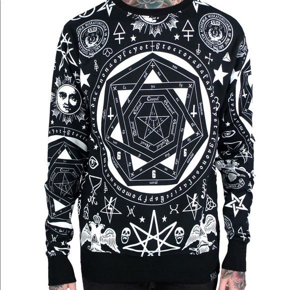 Killstar Sweaters - NWT KILLSTAR OCCULT CREWNECK goth punk witch